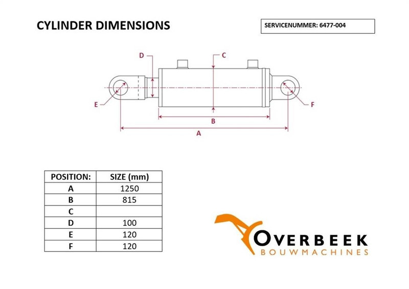 Komatsu WA470/480 - Cylinder/Zylinder/Cilinder - Hidráulica de Máquina de construção: foto 4 Komatsu WA470/480 - Cylinder/Zylinder/Cilinder - Hidráulica de Máquina de construção: foto 4