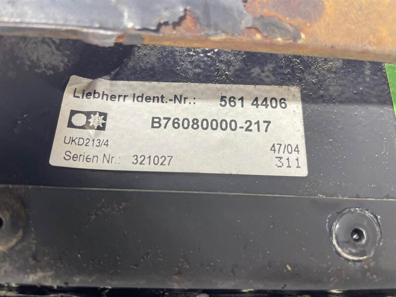 Liebherr A924B-5614406-Airco condenser/Klimakondensator - Estrutura/ Châssis de Máquina de construção: foto 4 Liebherr A924B-5614406-Airco condenser/Klimakondensator - Estrutura/ Châssis de Máquina de construção: foto 4