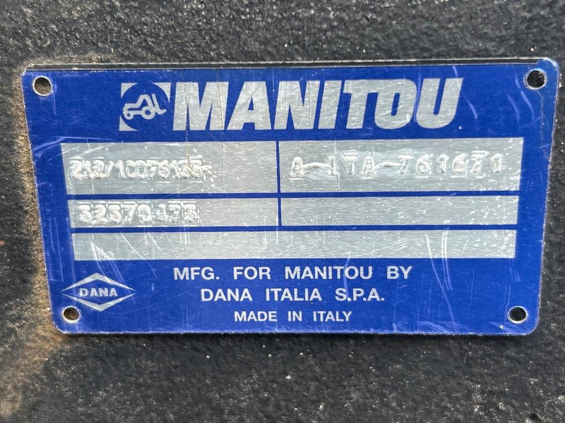 Manitou MLT-52579475-Dana Spicer 212/10076135-Axle/Achse - Eixo e peças de Máquina de construção: foto 2 Manitou MLT-52579475-Dana Spicer 212/10076135-Axle/Achse - Eixo e peças de Máquina de construção: foto 2