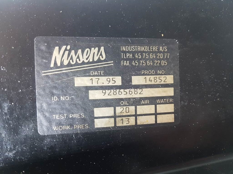 Nissens - Cooler/Kühler/Koeler - Motor e peças de Máquina de construção: foto 4 Nissens - Cooler/Kühler/Koeler - Motor e peças de Máquina de construção: foto 4