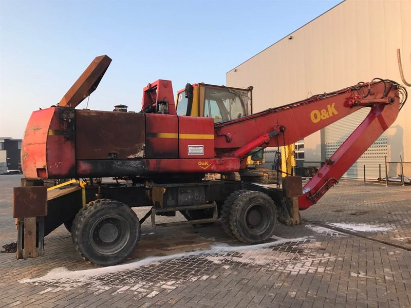Escavadeira de rodas O & K MH 6.5 (For parts): foto 6