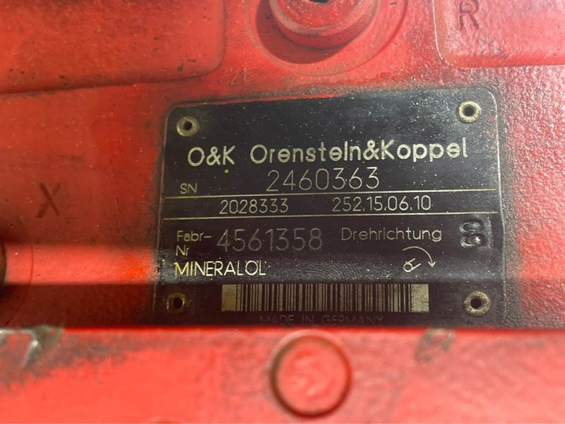 O & K MH6.5-2460363-Drive pump/Fahrpumpe/Rijpomp - Hidráulica de Máquina de construção: foto 4 O & K MH6.5-2460363-Drive pump/Fahrpumpe/Rijpomp - Hidráulica de Máquina de construção: foto 4