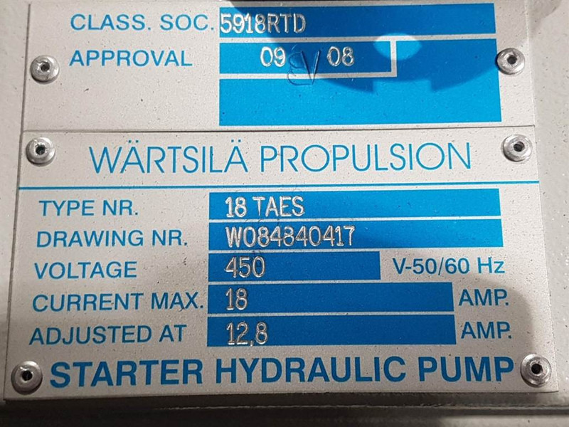 Parker 26kW (2x 13kW)-Hydraulic unit/Hydraulik aggregate - Hidráulica de Máquina de construção: foto 4 Parker 26kW (2x 13kW)-Hydraulic unit/Hydraulik aggregate - Hidráulica de Máquina de construção: foto 4