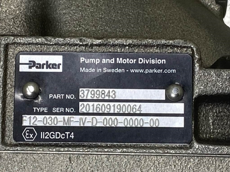 Parker F12-030-MF-IV-D-Drive motor/Fahrmotor/Rijmotor - Hidráulica de Máquina de construção: foto 5 Parker F12-030-MF-IV-D-Drive motor/Fahrmotor/Rijmotor - Hidráulica de Máquina de construção: foto 5