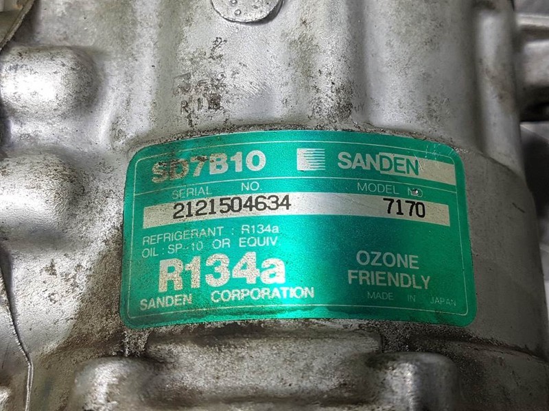 SANDEN SD7B10-7170-Compressor/Kompressor/Aircopomp - Compressor de ar condicionado de Máquina de construção: foto 4 SANDEN SD7B10-7170-Compressor/Kompressor/Aircopomp - Compressor de ar condicionado de Máquina de construção: foto 4