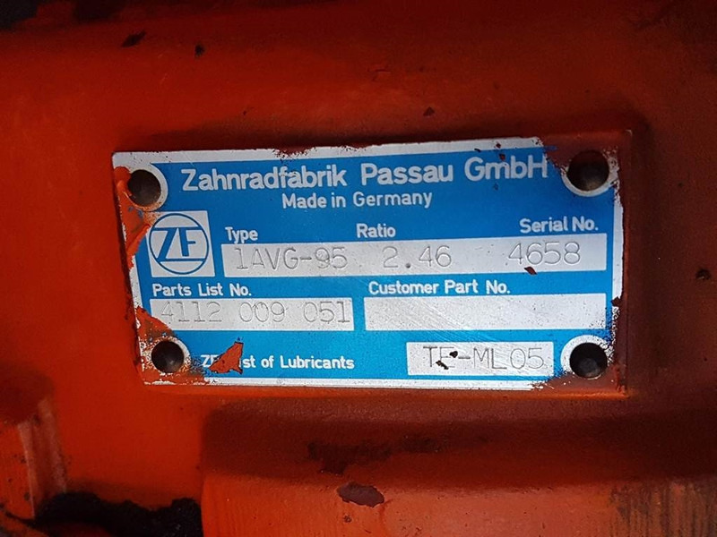 Eixo e peças de Máquina de construção Schaeff SKL853-ZF AP-R735/P4-4472018109-Axle/Achse/As: foto 7