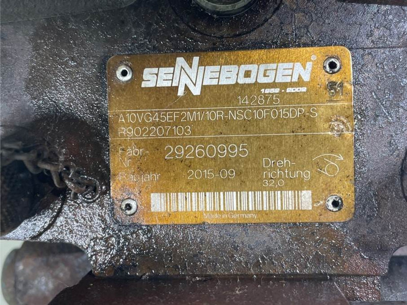 Sennebogen 835E-142875-Drive pump/Fahrpumpe/Rijpomp - Hidráulica de Máquina de construção: foto 4 Sennebogen 835E-142875-Drive pump/Fahrpumpe/Rijpomp - Hidráulica de Máquina de construção: foto 4