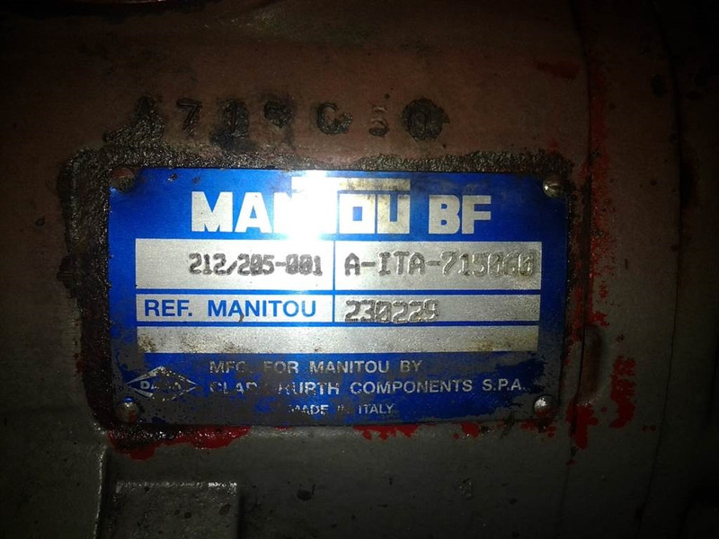 Spicer Dana 212/205-001 - Manitou MT 932.25 - Axle - Eixo e peças de Máquina de construção: foto 3 Spicer Dana 212/205-001 - Manitou MT 932.25 - Axle - Eixo e peças de Máquina de construção: foto 3