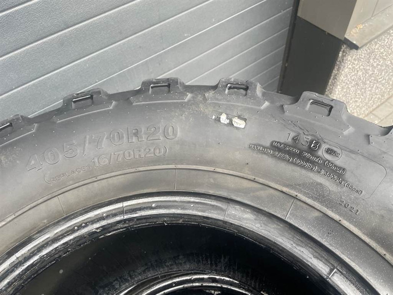 Jantes e pneus de Máquina de construção Terex TL120-Barkley 405/70R20-Tire/Reifen/Band: foto 6