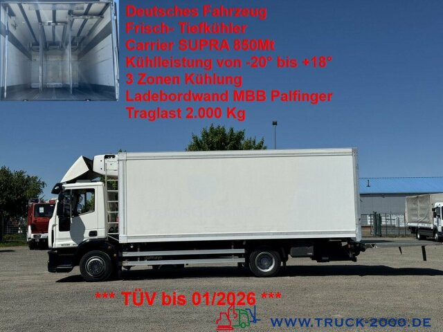 Iveco 120E22 Frisch- Tiefkühler Supra850MT 3Zonen +LBW - Caminhão frigorífico: foto 1 Iveco 120E22 Frisch- Tiefkühler Supra850MT 3Zonen +LBW - Caminhão frigorífico: foto 1