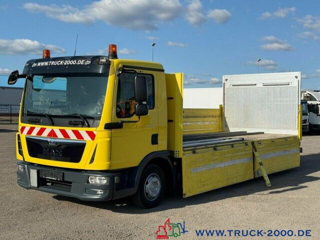 Furgão caixa aberta MAN TGL 8.150 Pritsche * SELTEN LADEBORDWAND * Klima: foto 6