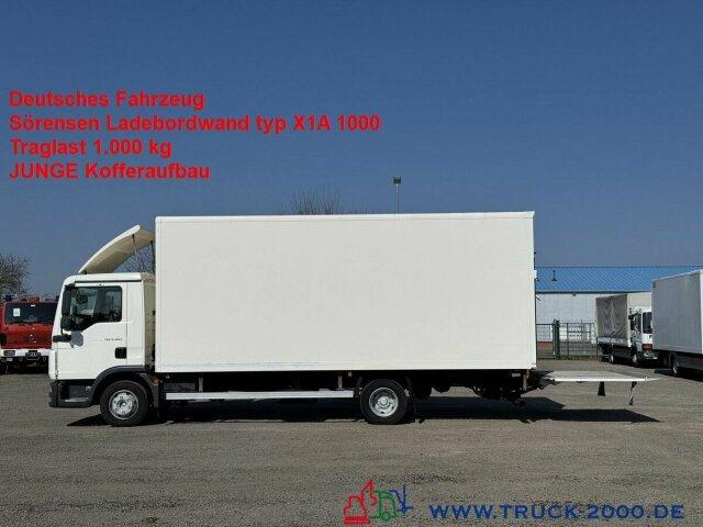 MAN TGL 8.180 Ladebordwand Sörensen 1.000 kg - Carrinha de contentor: foto 1 MAN TGL 8.180 Ladebordwand Sörensen 1.000 kg - Carrinha de contentor: foto 1