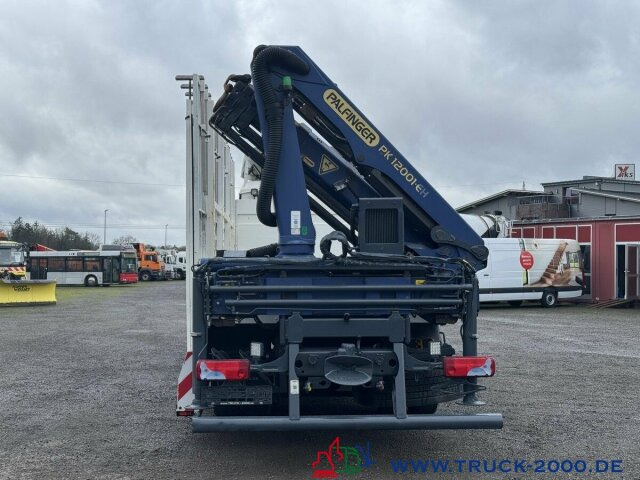 MAN TGM 18.290 Glastransporter Glasreff PK12001EH FB - Camião de caixa aberta/ Plataforma, Caminhão grua: foto 2 MAN TGM 18.290 Glastransporter Glasreff PK12001EH FB - Camião de caixa aberta/ Plataforma, Caminhão grua: foto 2