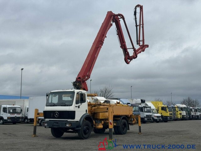 Mercedes-Benz 1722 Betonpumpe Schwing 23m 4 Mast Hallenmeister - Caminhão grua: foto 4 Mercedes-Benz 1722 Betonpumpe Schwing 23m 4 Mast Hallenmeister - Caminhão grua: foto 4