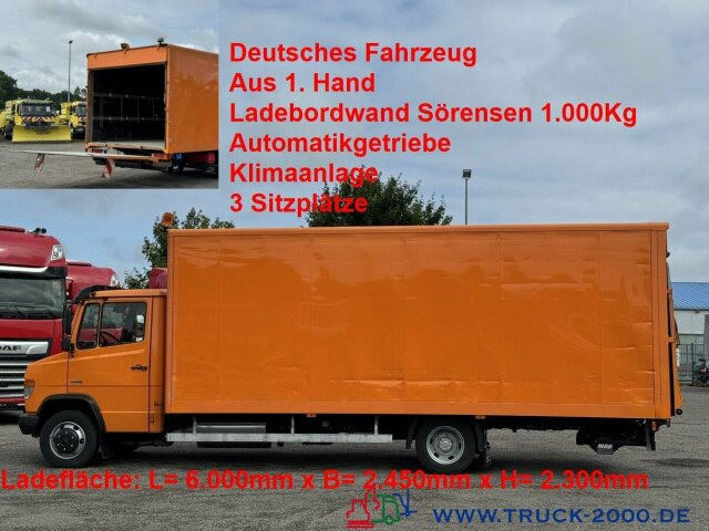 Mercedes-Benz 816 Vario Automatikgetriebe LBW 1.000Kg 3Sitze - Carrinha de contentor: foto 1 Mercedes-Benz 816 Vario Automatikgetriebe LBW 1.000Kg 3Sitze - Carrinha de contentor: foto 1