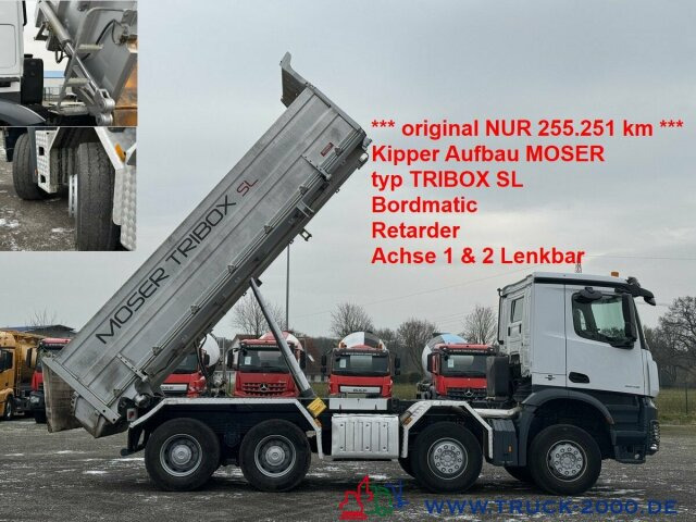 Mercedes-Benz Arocs 3248 8x4/4 Moser 3 Seiten Kipper Retarder - Caminhão basculante: foto 1 Mercedes-Benz Arocs 3248 8x4/4 Moser 3 Seiten Kipper Retarder - Caminhão basculante: foto 1
