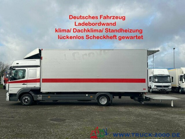 Mercedes-Benz Atego 823 Big Space Möbelkoffer Scheckheft LBW - Carrinha de contentor: foto 1 Mercedes-Benz Atego 823 Big Space Möbelkoffer Scheckheft LBW - Carrinha de contentor: foto 1