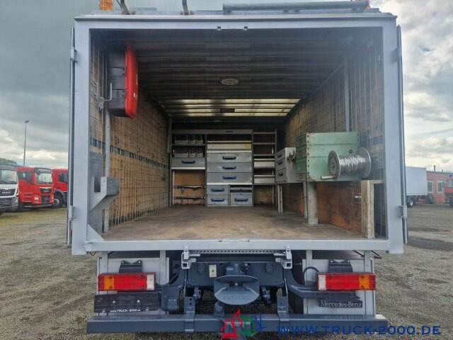 Caminhão furgão Mercedes-Benz Atego 824 4x4 Ideal Werkstatt-Wohn-Expeditionsmobil: foto 13