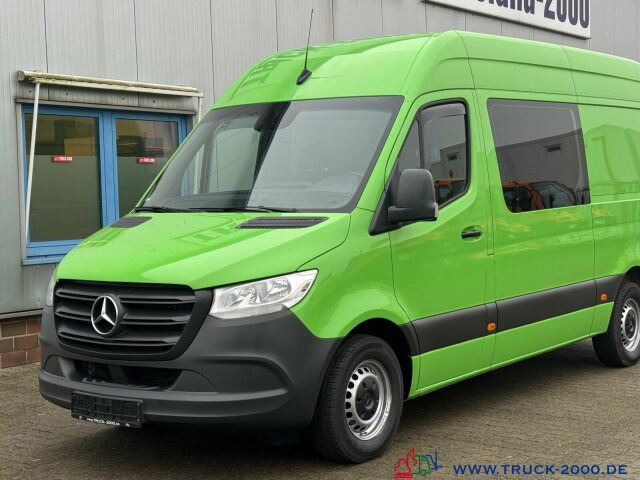 Furgão, Carrinha cabine dupla Mercedes-Benz Sprinter 317 CDI Mixto 5 Sitze AHK 3.500kg Klima: foto 10
