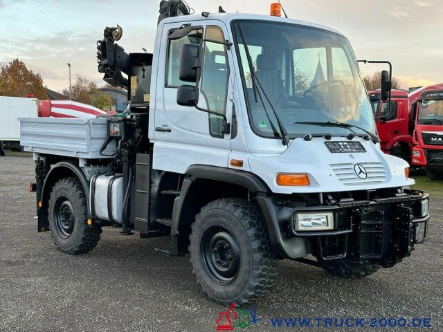 Furgão caixa aberta Unimog U 300 4x4 mit Kran Nur 78.144 KM zGG.7.490Kg.: foto 9