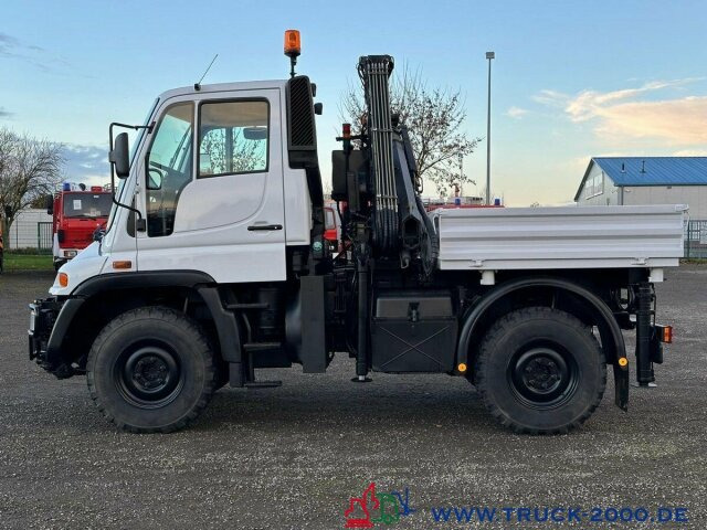 Furgão caixa aberta Unimog U 300 4x4 mit Kran Nur 78.144 KM zGG.7.490Kg.: foto 14