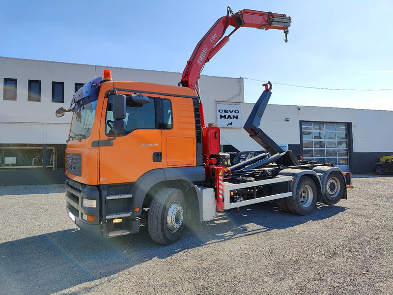 MAN TGA 28.310 Container / Fassi F130 - Caminhão polibenne, Caminhão grua: foto 4 MAN TGA 28.310 Container / Fassi F130 - Caminhão polibenne, Caminhão grua: foto 4