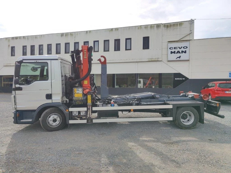 MAN TGL 12.250 Containersysteem met kraan Palfinger PK9001 + Remote - Caminhão polibenne, Caminhão grua: foto 5 MAN TGL 12.250 Containersysteem met kraan Palfinger PK9001 + Remote - Caminhão polibenne, Caminhão grua: foto 5