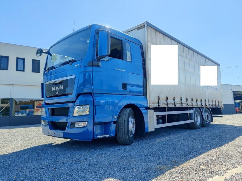 MAN TGS 26.400 Euro 5 Schuifzeilenbak / Curtains - Caminhão com lona: foto 1 MAN TGS 26.400 Euro 5 Schuifzeilenbak / Curtains - Caminhão com lona: foto 1