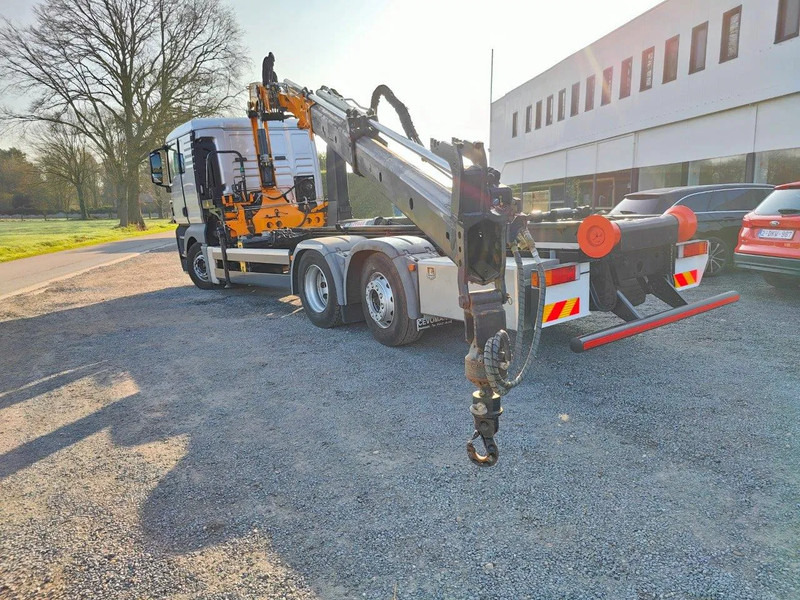 MAN TGX 26.400 6x2 Euro5 Container LEEBUR + Crane Effer 145 - Caminhão polibenne, Caminhão grua: foto 5 MAN TGX 26.400 6x2 Euro5 Container LEEBUR + Crane Effer 145 - Caminhão polibenne, Caminhão grua: foto 5