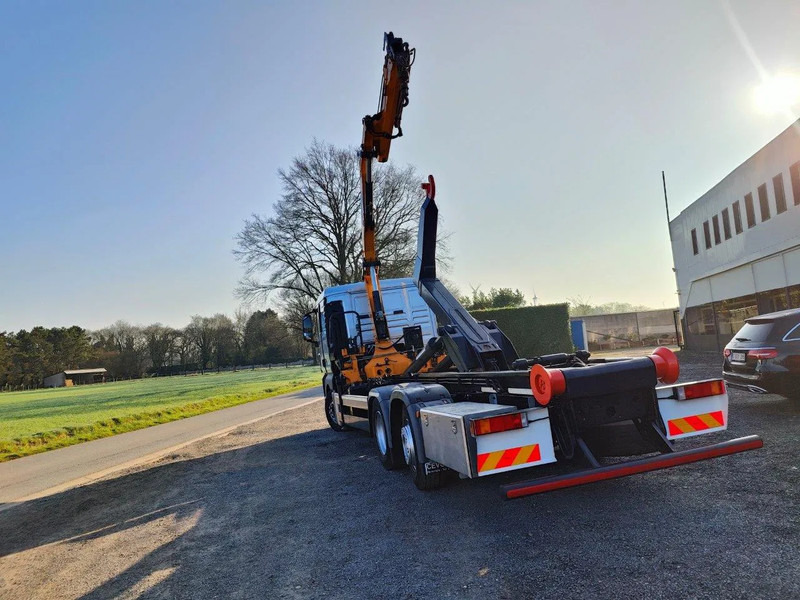 MAN TGX 26.400 6x2 Euro5 Container LEEBUR + Crane Effer 145 - Caminhão polibenne, Caminhão grua: foto 3 MAN TGX 26.400 6x2 Euro5 Container LEEBUR + Crane Effer 145 - Caminhão polibenne, Caminhão grua: foto 3