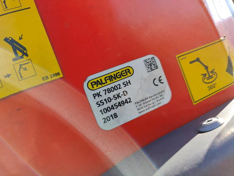 Mercedes-Benz Actros 4151 V8 8x4 Palfinger PK78002 - Caminhão grua: foto 5 Mercedes-Benz Actros 4151 V8 8x4 Palfinger PK78002 - Caminhão grua: foto 5