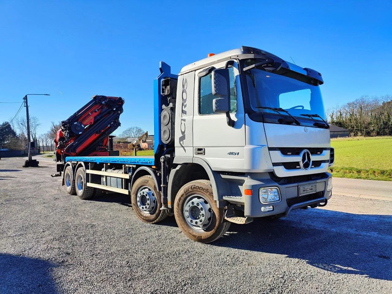 Mercedes-Benz Actros 4151 V8 8x4 Palfinger PK78002 - Camião de caixa aberta/ Plataforma, Caminhão grua: foto 2 Mercedes-Benz Actros 4151 V8 8x4 Palfinger PK78002 - Camião de caixa aberta/ Plataforma, Caminhão grua: foto 2