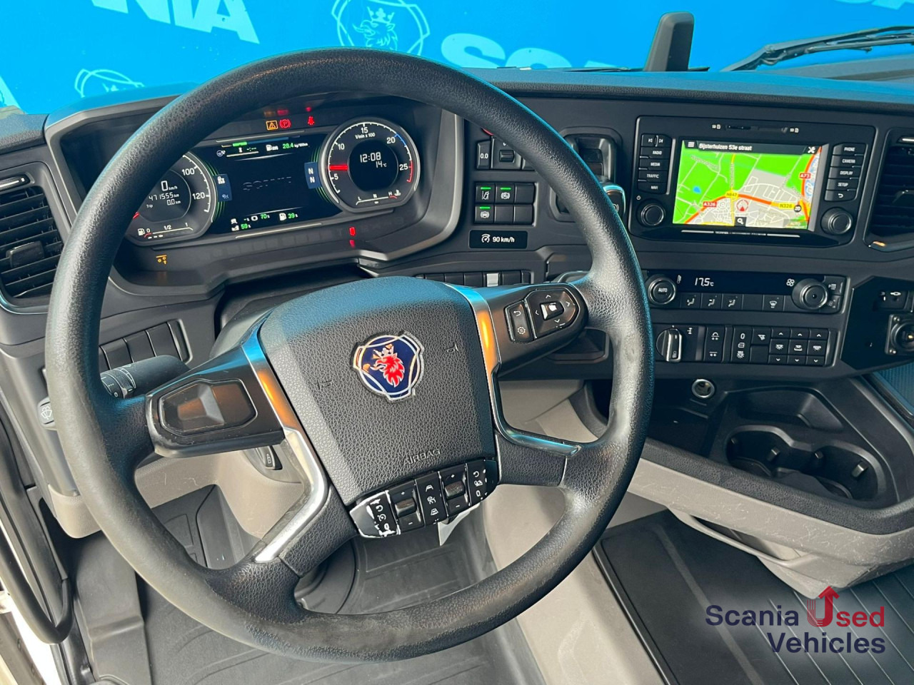 SCANIA R 410 B6x2*4NB LNG RETARDER FRIGO CHEREAU 765x250x - Caminhão frigorífico: foto 4 SCANIA R 410 B6x2*4NB LNG RETARDER FRIGO CHEREAU 765x250x - Caminhão frigorífico: foto 4