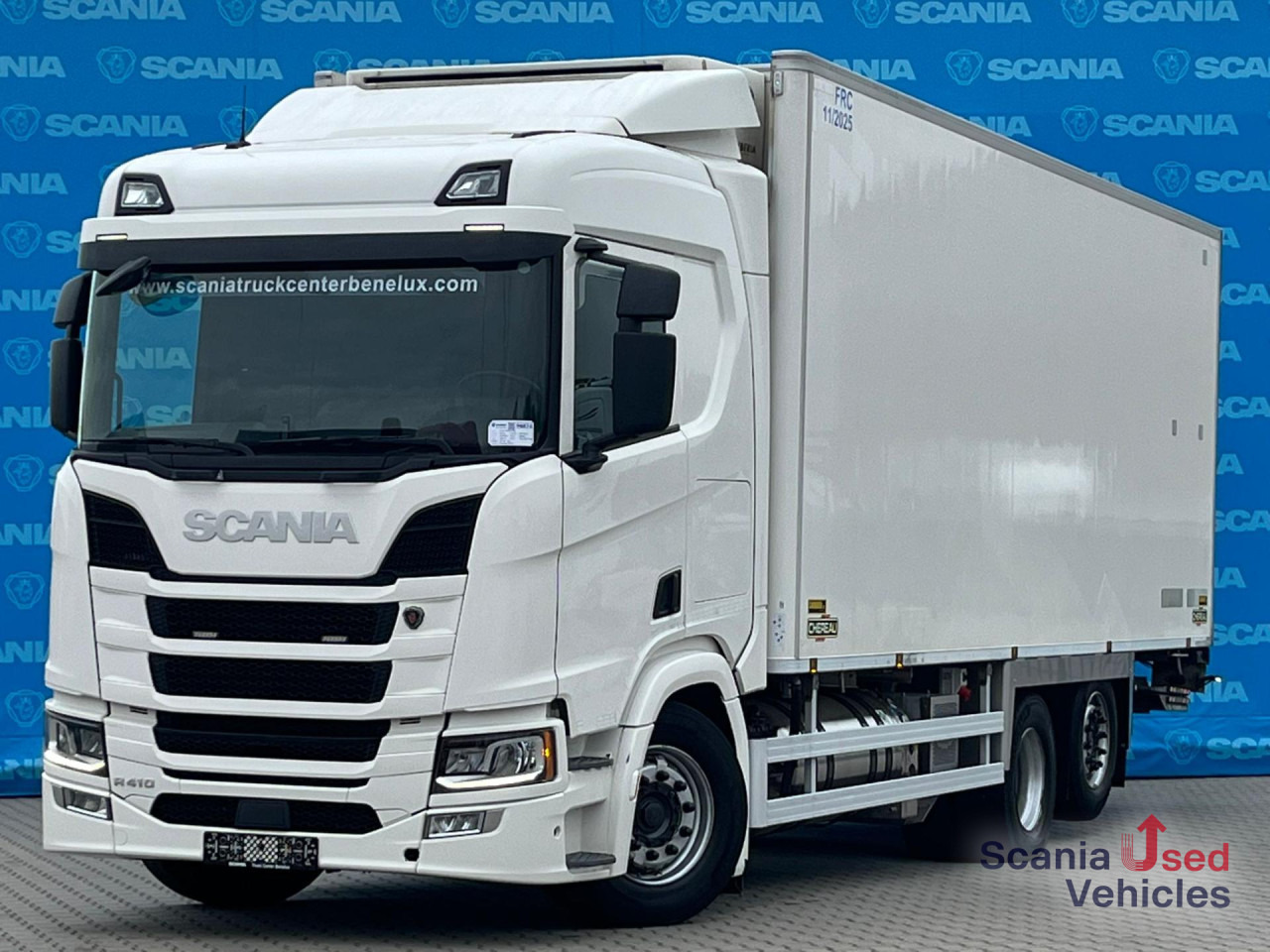 SCANIA R 410 B6x2*4NB LNG RETARDER FRIGO CHEREAU 765x250x - Caminhão frigorífico: foto 1 SCANIA R 410 B6x2*4NB LNG RETARDER FRIGO CHEREAU 765x250x - Caminhão frigorífico: foto 1