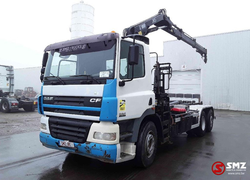 DAF 85 CF 340 Hiab 122B2 +remote - Caminhão transportador de contêineres/ Caixa móvel, Caminhão grua: foto 3 DAF 85 CF 340 Hiab 122B2 +remote - Caminhão transportador de contêineres/ Caixa móvel, Caminhão grua: foto 3
