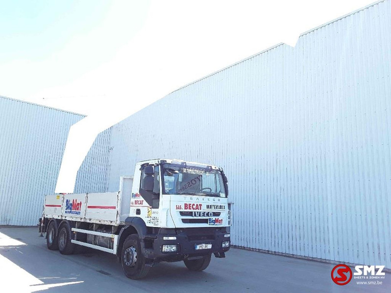 Iveco Trakker 360 Palfinger Pk18002 4+remote - Camião de caixa aberta/ Plataforma, Caminhão grua: foto 1 Iveco Trakker 360 Palfinger Pk18002 4+remote - Camião de caixa aberta/ Plataforma, Caminhão grua: foto 1