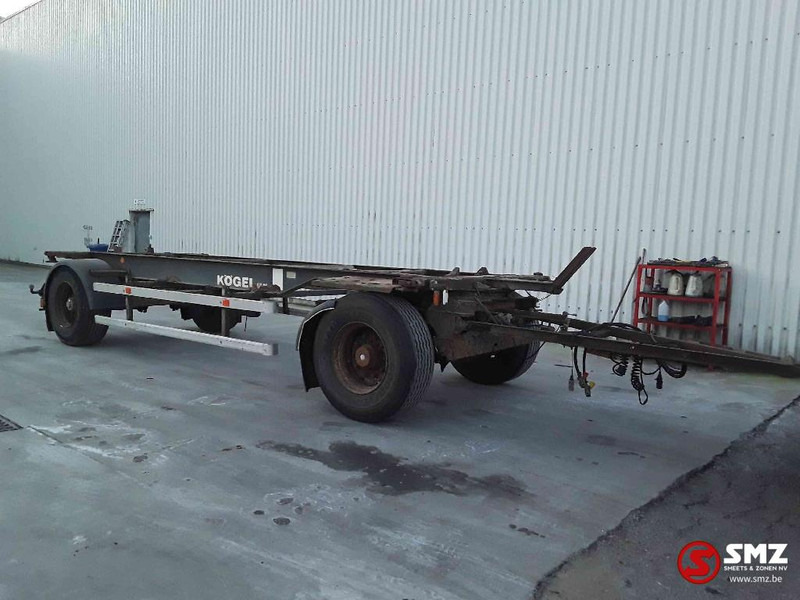 Kögel Aanhangwagen - Reboque transportador de contêineres/ Caixa móvel: foto 1 Kögel Aanhangwagen - Reboque transportador de contêineres/ Caixa móvel: foto 1