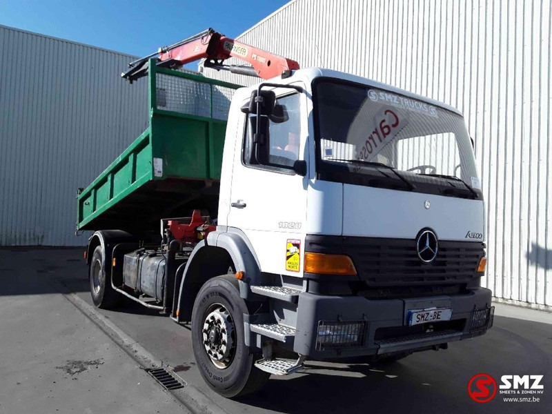 Caminhão basculante, Caminhão grua Mercedes-Benz Atego 1828 Palfinger Pk11001: foto 1