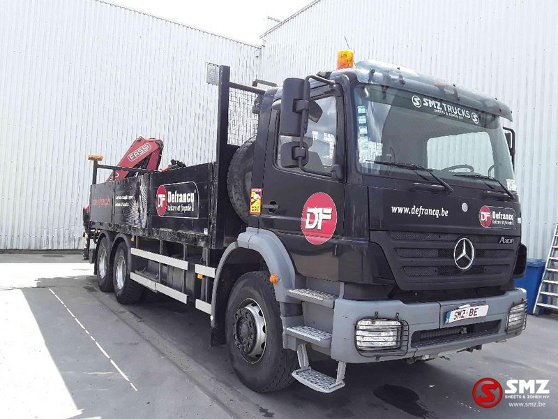 Mercedes-Benz Axor 2633 fassi f 170-3 remote - Camião de caixa aberta/ Plataforma, Caminhão grua: foto 1 Mercedes-Benz Axor 2633 fassi f 170-3 remote - Camião de caixa aberta/ Plataforma, Caminhão grua: foto 1
