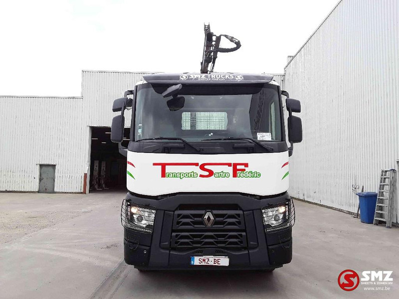 Renault C 430 palfinger pk 1001 remote - Camião de caixa aberta/ Plataforma, Caminhão grua: foto 2 Renault C 430 palfinger pk 1001 remote - Camião de caixa aberta/ Plataforma, Caminhão grua: foto 2