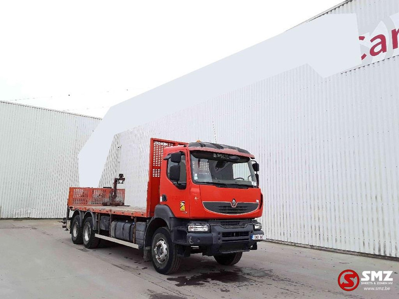 Renault Kerax 430 6x4 lames steel - Camião de caixa aberta/ Plataforma, Caminhão grua: foto 1 Renault Kerax 430 6x4 lames steel - Camião de caixa aberta/ Plataforma, Caminhão grua: foto 1