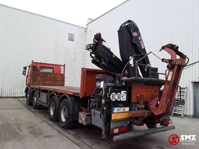 Camião de caixa aberta/ Plataforma, Caminhão grua Renault Kerax 430 hiab 166 B- +remote: foto 9