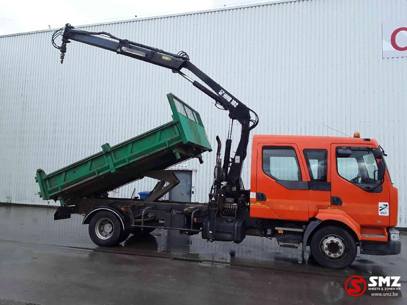 Renault Midlum 210 Hiab 102 manual pump - Caminhão basculante, Caminhão grua: foto 4 Renault Midlum 210 Hiab 102 manual pump - Caminhão basculante, Caminhão grua: foto 4