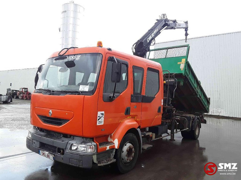 Renault Midlum 210 Hiab 102 manual pump - Caminhão basculante, Caminhão grua: foto 3 Renault Midlum 210 Hiab 102 manual pump - Caminhão basculante, Caminhão grua: foto 3