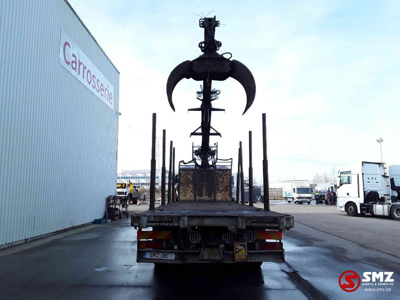 Camião de caixa aberta/ Plataforma, Caminhão grua Scania 113 360 Diebolt big axle 12 gear retarder: foto 10