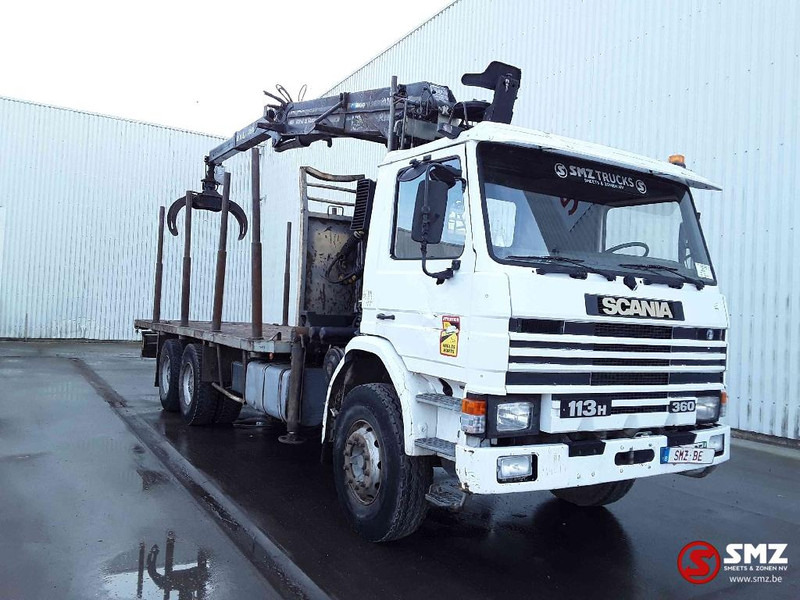 Scania 113 360 Diebolt big axle 12 gear retarder - Camião de caixa aberta/ Plataforma, Caminhão grua: foto 1 Scania 113 360 Diebolt big axle 12 gear retarder - Camião de caixa aberta/ Plataforma, Caminhão grua: foto 1