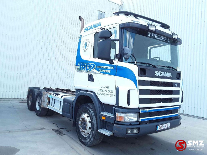 Scania 164 L 480 zijschade/side dammage - Caminhão chassi: foto 1 Scania 164 L 480 zijschade/side dammage - Caminhão chassi: foto 1