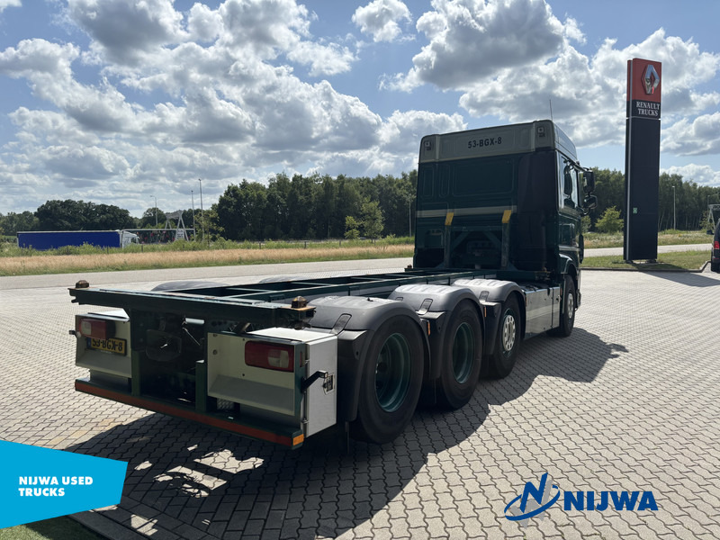 DAF XF 460 8x2 20ft container systeem - Caminhão transportador de contêineres/ Caixa móvel: foto 3 DAF XF 460 8x2 20ft container systeem - Caminhão transportador de contêineres/ Caixa móvel: foto 3