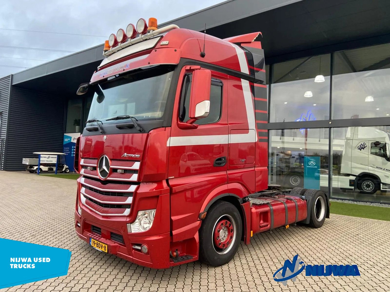 Mercedes-Benz ACTROS 450 4x2 Standairco + Koelkast - Tractor: foto 1 Mercedes-Benz ACTROS 450 4x2 Standairco + Koelkast - Tractor: foto 1