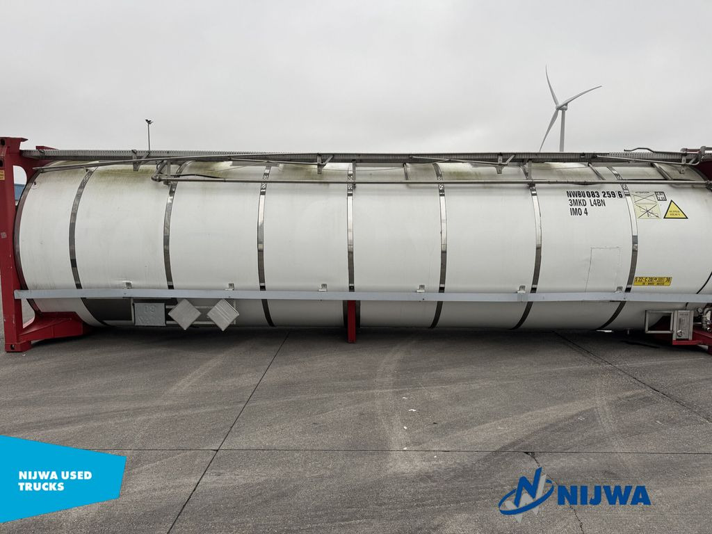 Vanhool 30 ft Container Valid ADR till 12/2025 - Semireboque transportador de contêineres/ Caixa móvel: foto 1 Vanhool 30 ft Container Valid ADR till 12/2025 - Semireboque transportador de contêineres/ Caixa móvel: foto 1